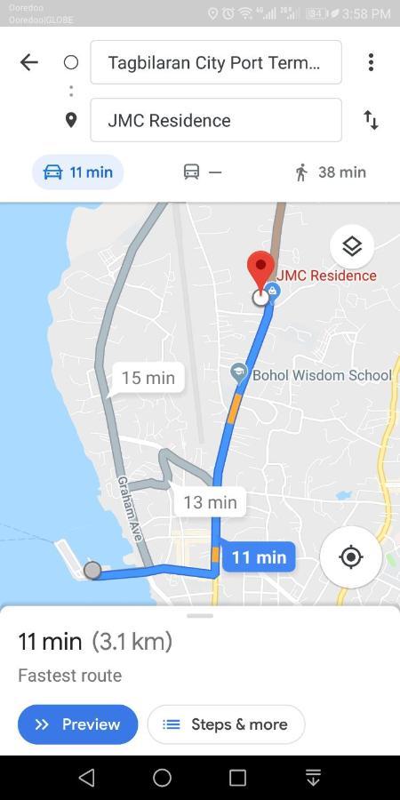 Jmc Residence Tagbilaran City Kültér fotó